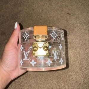 Louis Vuitton Acrylic jewelry case